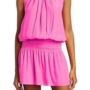 Ramy Brook Paris Sleeveless Mini Dress in Pink